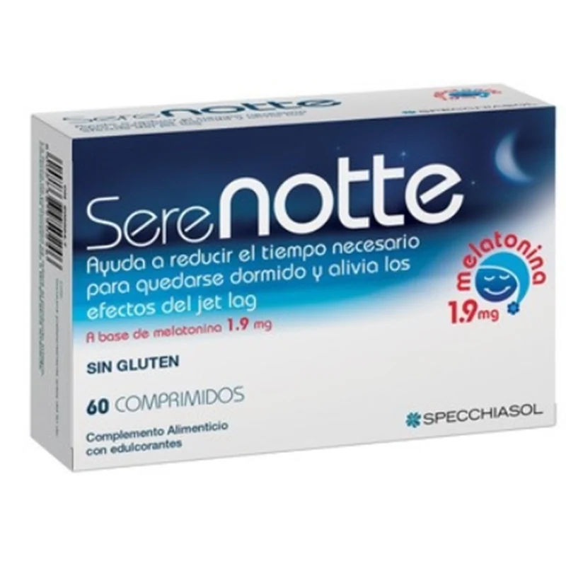 Serenotte Melatonina 1,9 Mg 60 Comprimidos | Specchiasol