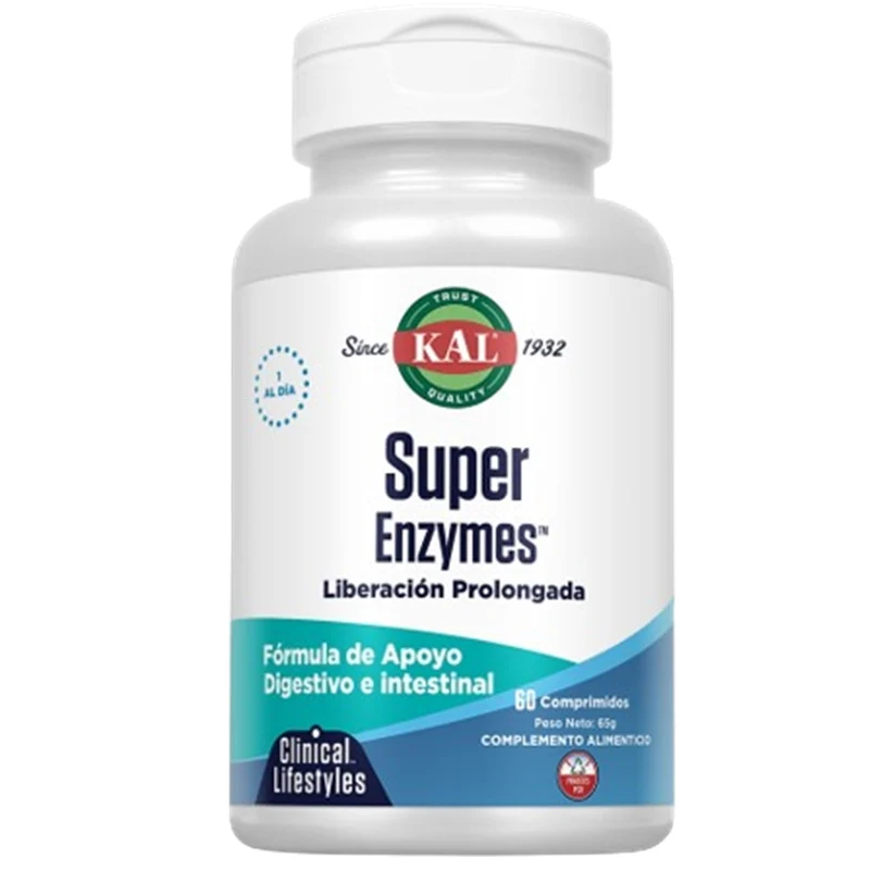 Super Enzymes 60 Comprimidos | KAL
