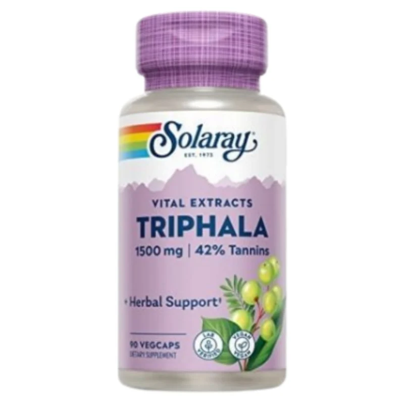 Triphala 90 Capsulas | Solaray