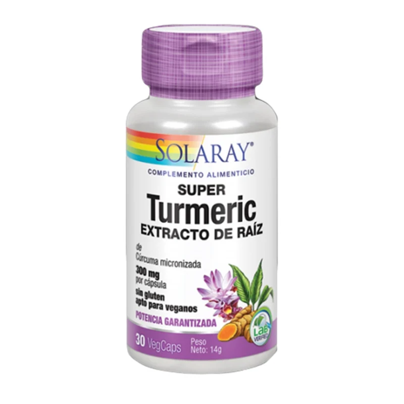 Super Turmeric 30 Capsulas | Solaray
