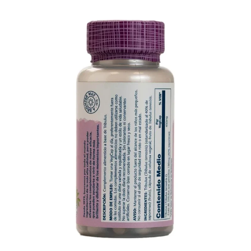 Tribulus 450 Mg 60 Capsulas | Solaray
