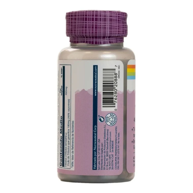 Tribulus 450 Mg 60 Capsulas | Solaray