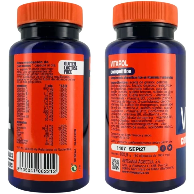 Vitapol 60 Capsulas | Mega Plus