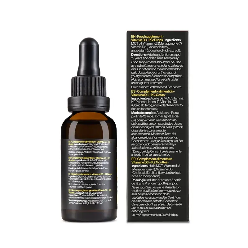 Zenement Vitamina D3 + K2 Gotas, 50 ml
