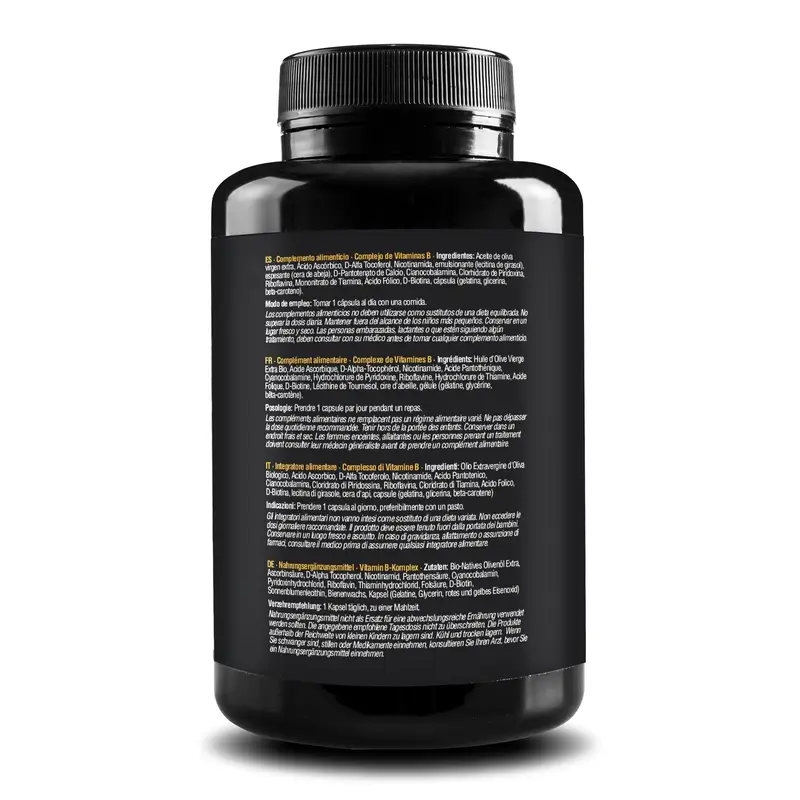 Zenement Complejo De Vitaminas B, 200 cápsulas blandas