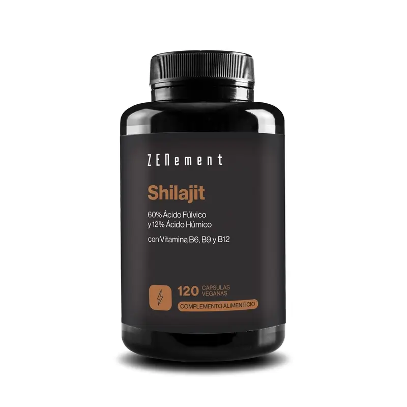 Zenement Shilajit, 120 cápsulas veganas