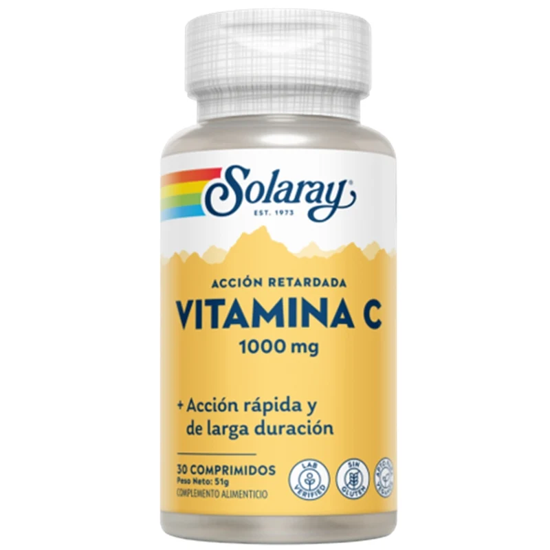 Small Vitamin C 1000 Mg 30 Comprimidos | Solaray