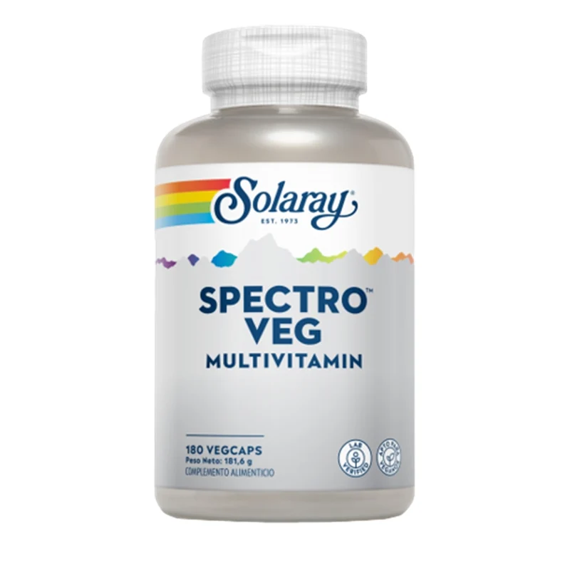 Vegetarian Spectro Multi Vita Min 180 Capsulas | Solaray