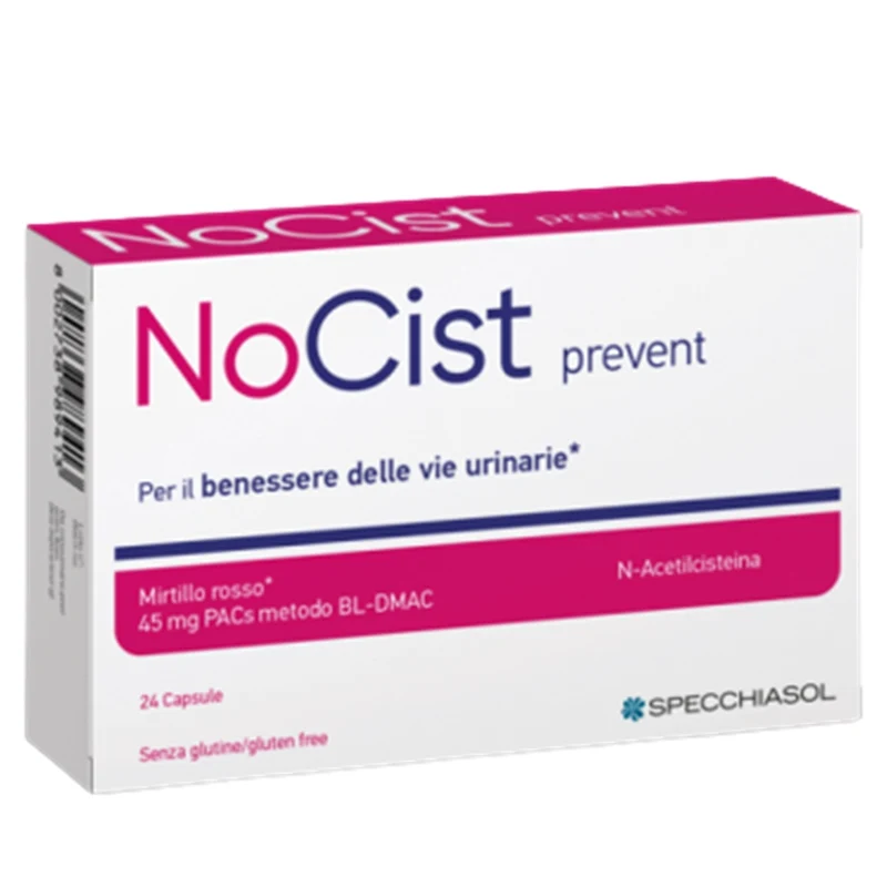 Nocist Prevent 24 Cápsulas | Specchiasol
