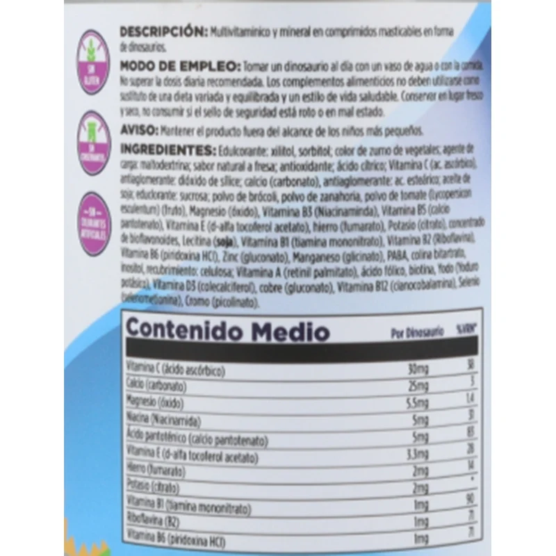 Multisaurus 60 Dinosaurios Masticables | KAL