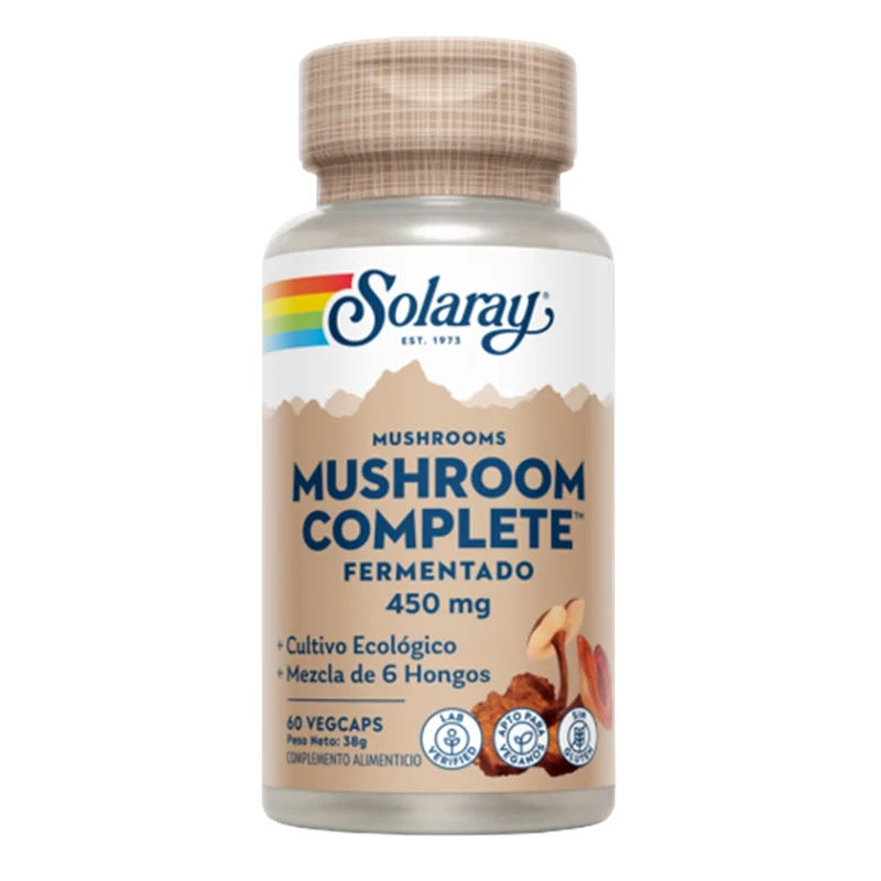 Mushroom Complete 60 Capsulas | Solaray