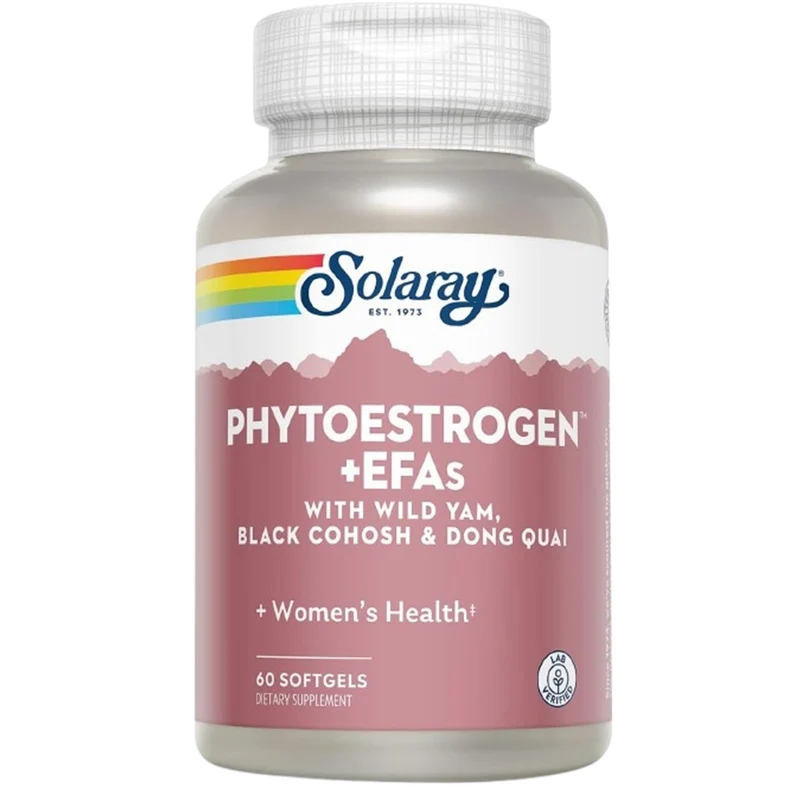 Phytoestrogen Plus Efa'S 60 Capsulas | Solaray