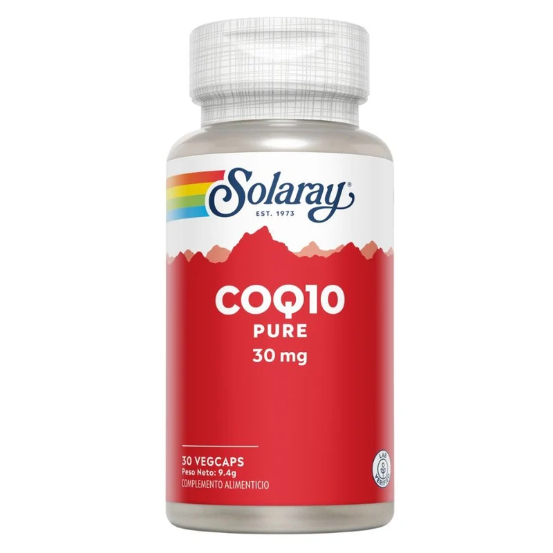 Pure Coq 10 30 Mg 30 Capsulas | Solaray