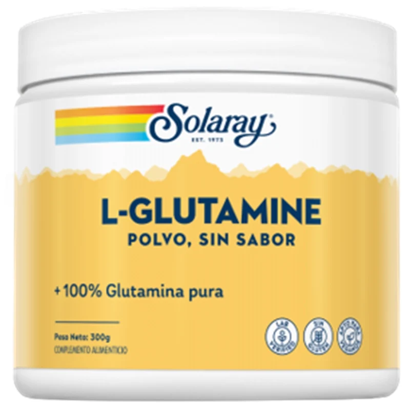 L-Glutamine Polvo 300 gr | Solaray