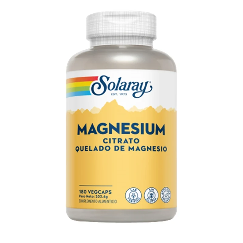 Magnesium Citrate 180 Capsulas | Solaray