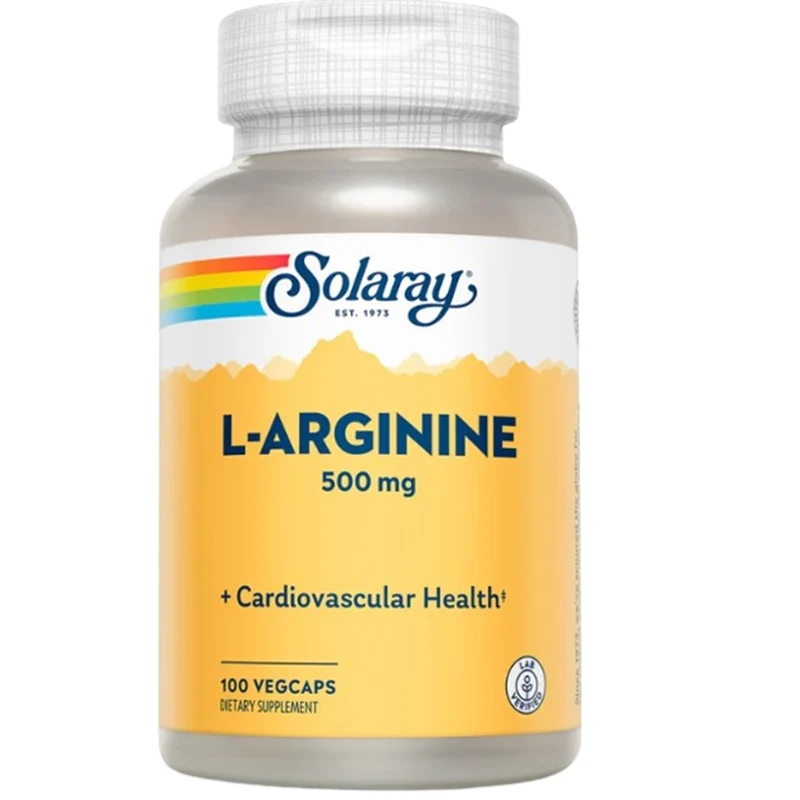L Arginine 500 Mg 100 Capsulas | Solaray