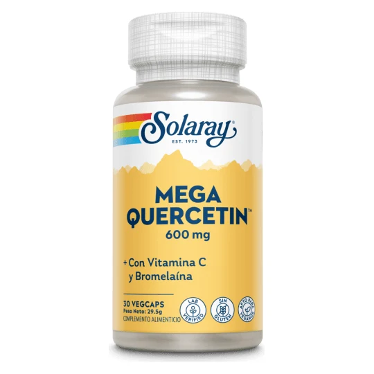 Mega Quercetin 600 Mg Capsulas | Solaray