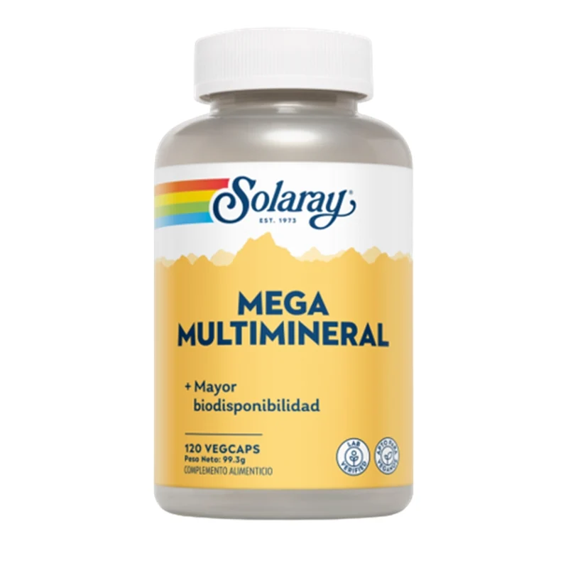 Mega Multi Mineral 120 Capsulas | Solaray