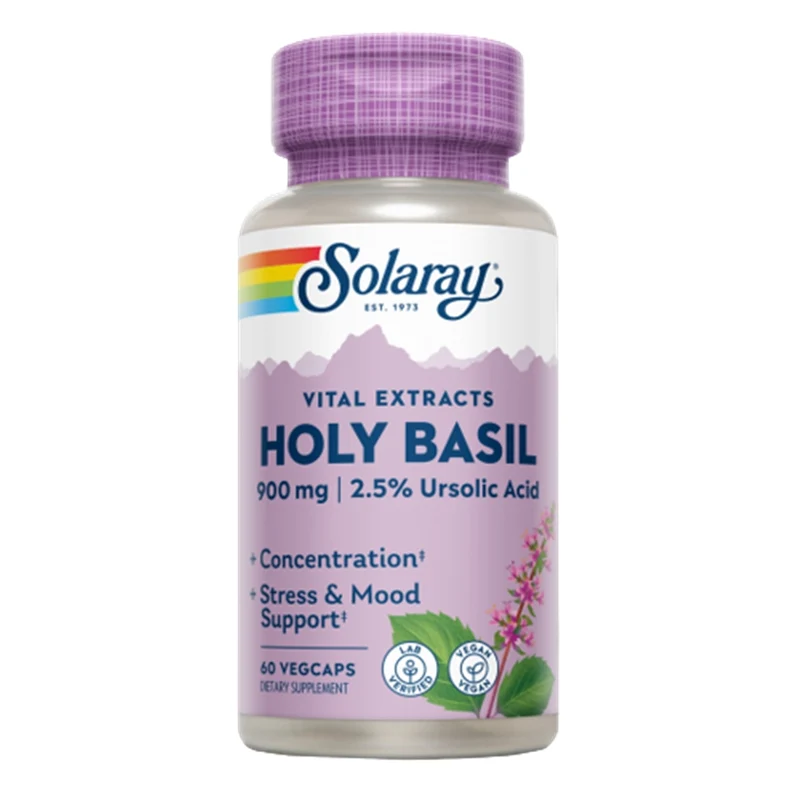 Holly Basil 60 Capsulas | Solaray