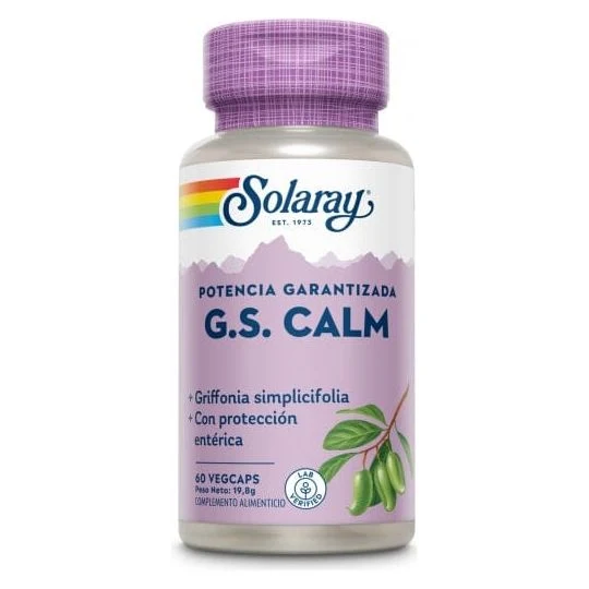 GS Calm 5Htp 60 Capsulas | Solaray