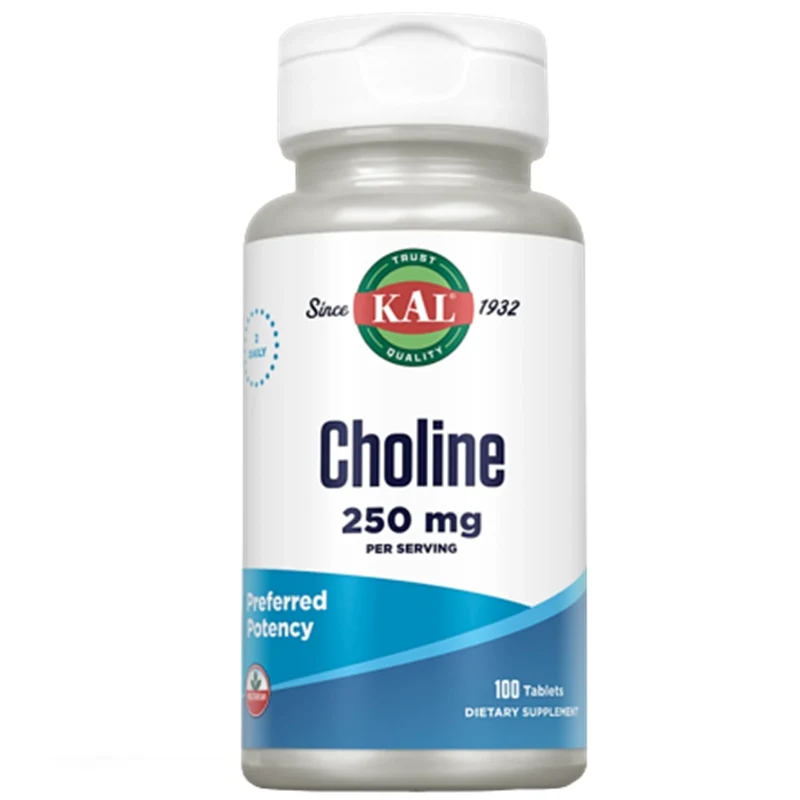 Choline 250 Mg 100 Comprimidos | KAL