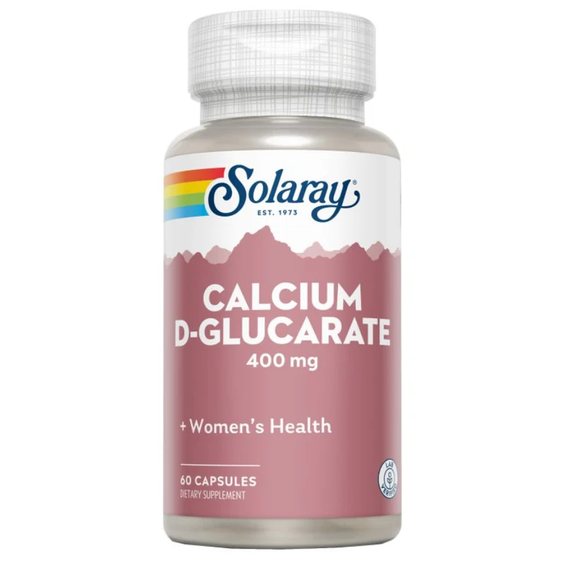 D-Glucarate Calcium 60 Capsulas | Solaray