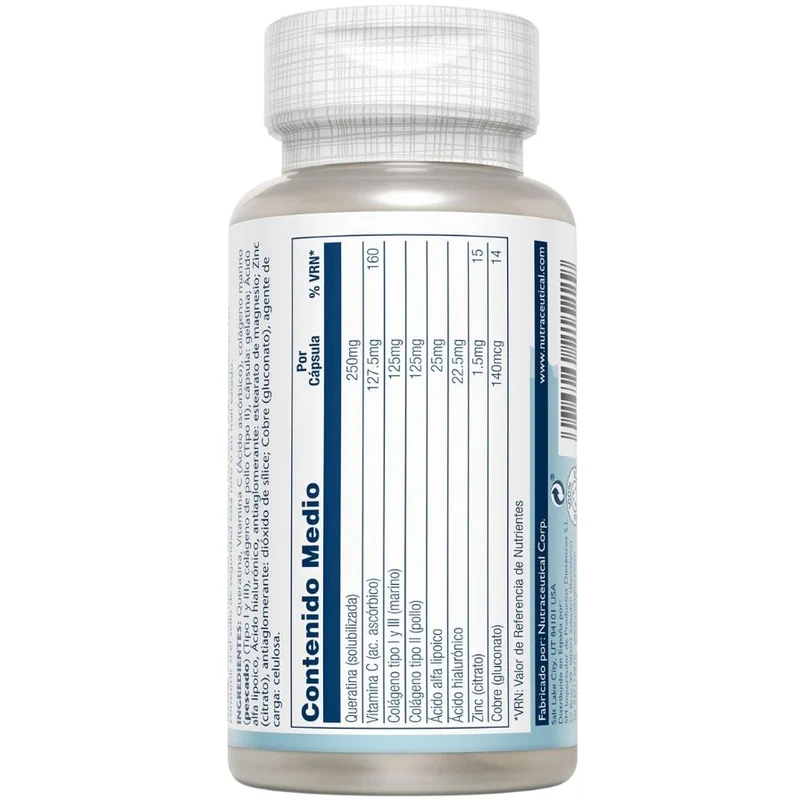 Collagen Keratin 60 Capsulas | Solaray