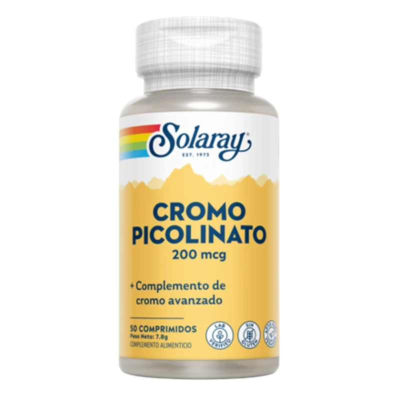 Chromium Picolinate 50 Tabletas | Solaray