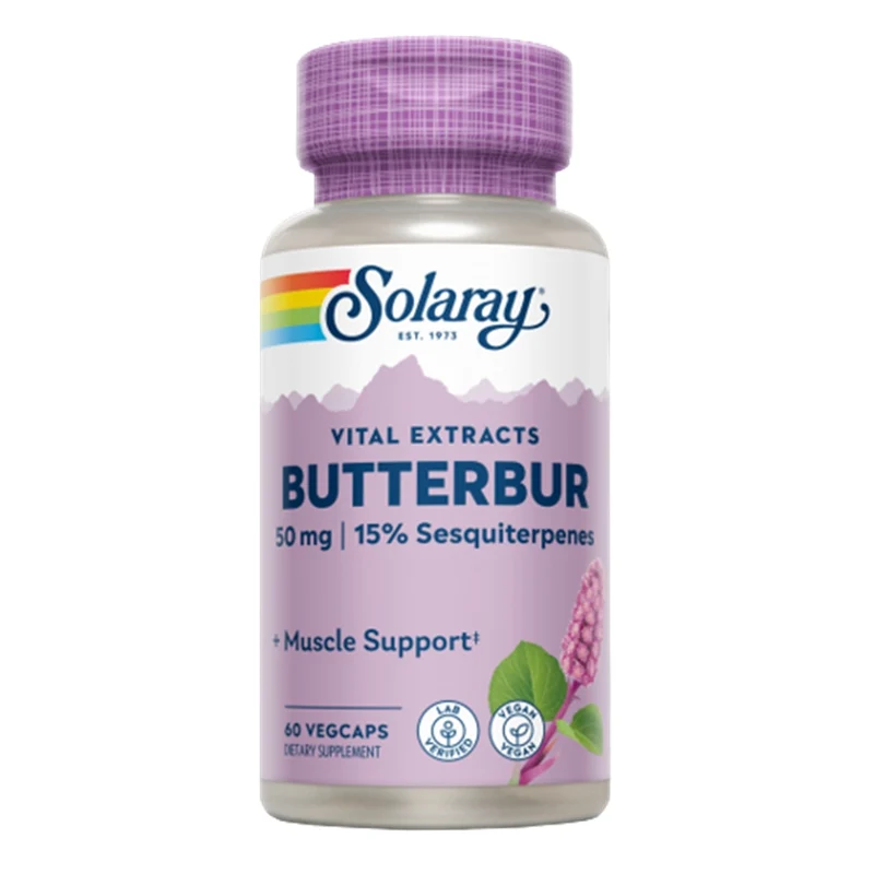 Butterbur Petasita 60 Capsulas | Solaray