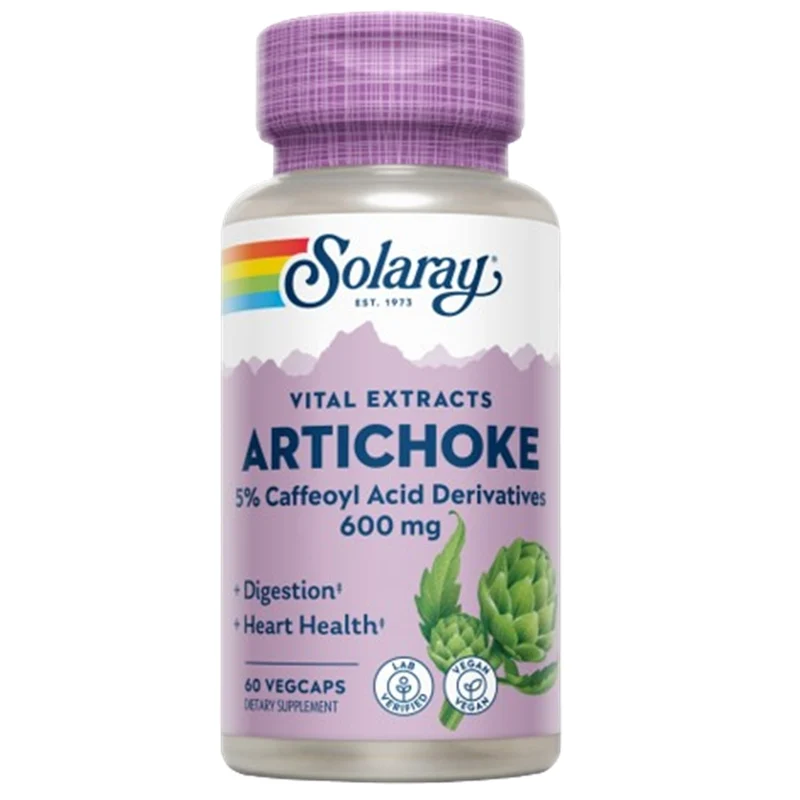 Artichoke Alcachofa 300 mg 60 Capsulas | Solaray