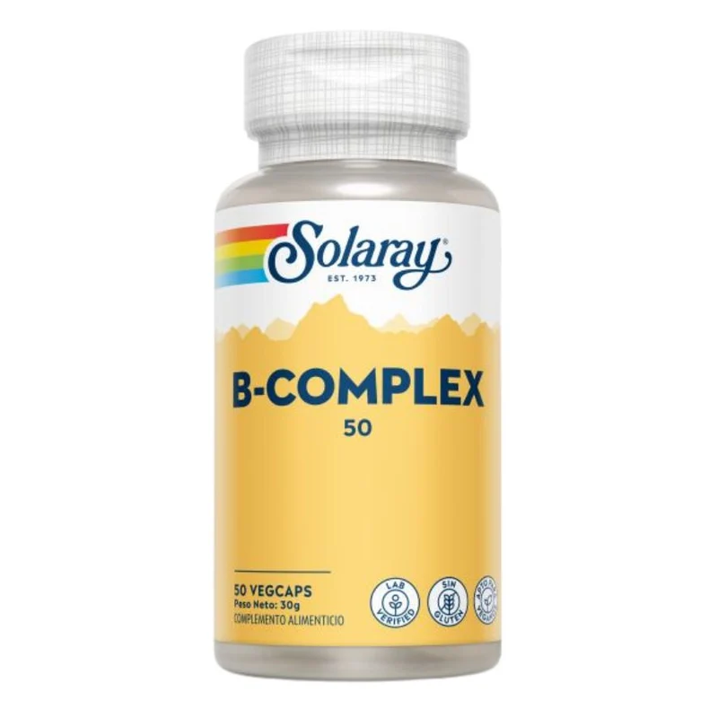 B Complex-50 50 Cápsulas | Solaray