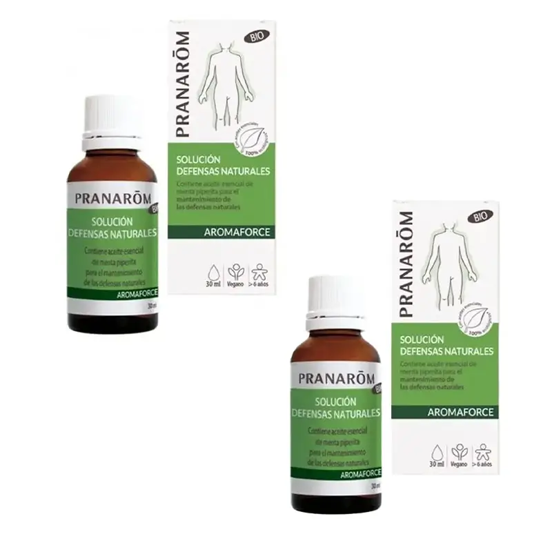 Pranarôm Aromaforce Solución Defensas Naturales, 2X30 Ml