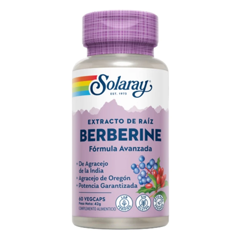 Berberine 60 Capsulas | Solaray