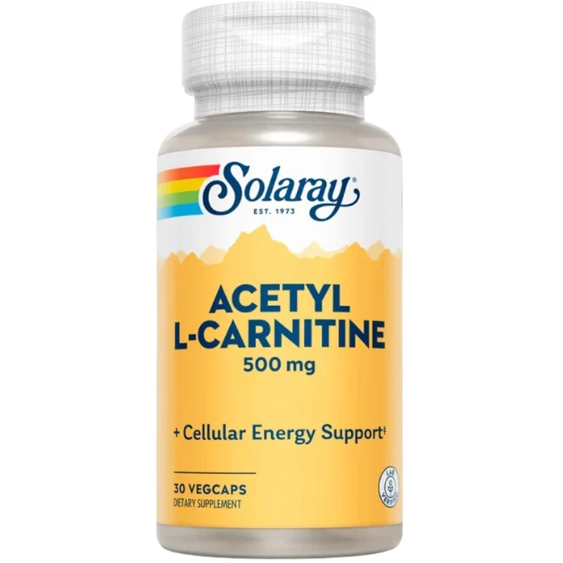 Acetyl L Carnitine 500 Mg 30 Capsulas | Solaray