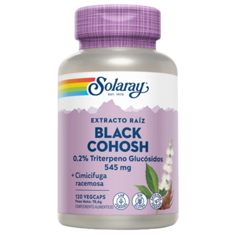 Black Cohosh Cimicifuga 120 Capsulas | Solaray