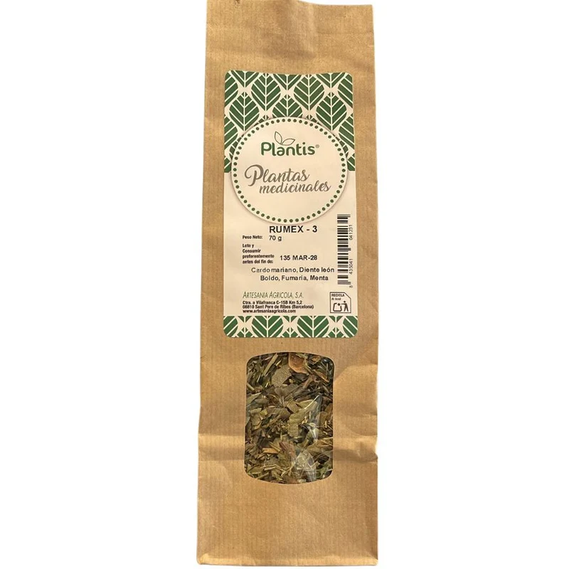 Rumex 3 70 gr | Artesania Agricola