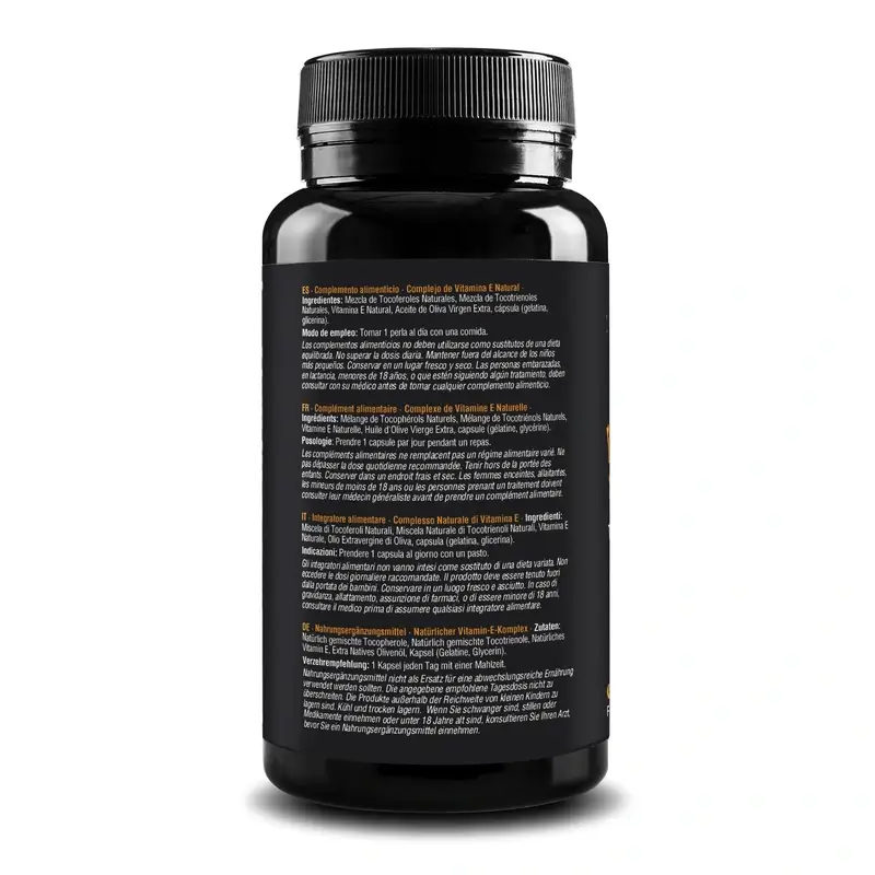 Zenement Vitamina E Natural Complex, 120 cápsulas blandas