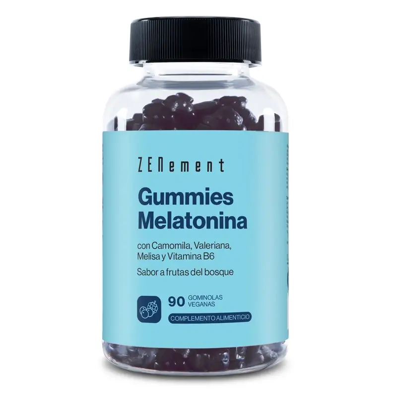 Zenement Gummies Melatonina, 90 gominolas veganas