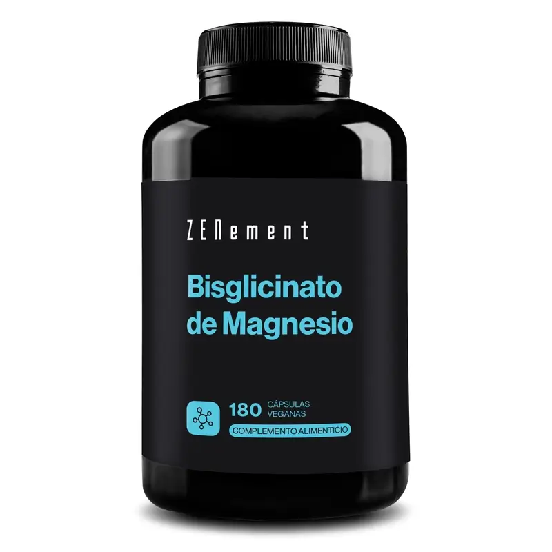 Zenement Bisglicinato De Magnesio, 180 cápsulas veganas