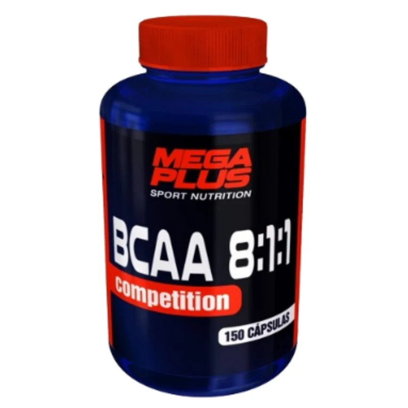 BCAA 8:1:1 Competition 150 Capsulas | Mega Plus