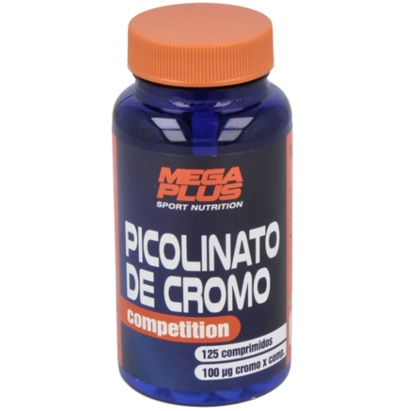 Picolinato de Cromo 125 Comprimidos | Mega Plus