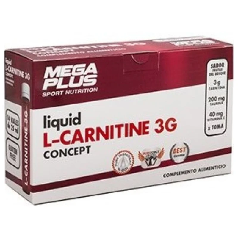 L-Carnitine Concept 14 ampollas | Mega Plus