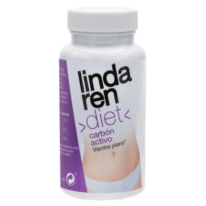 Carbon Activo 60 Capsulas | Lindaren Diet