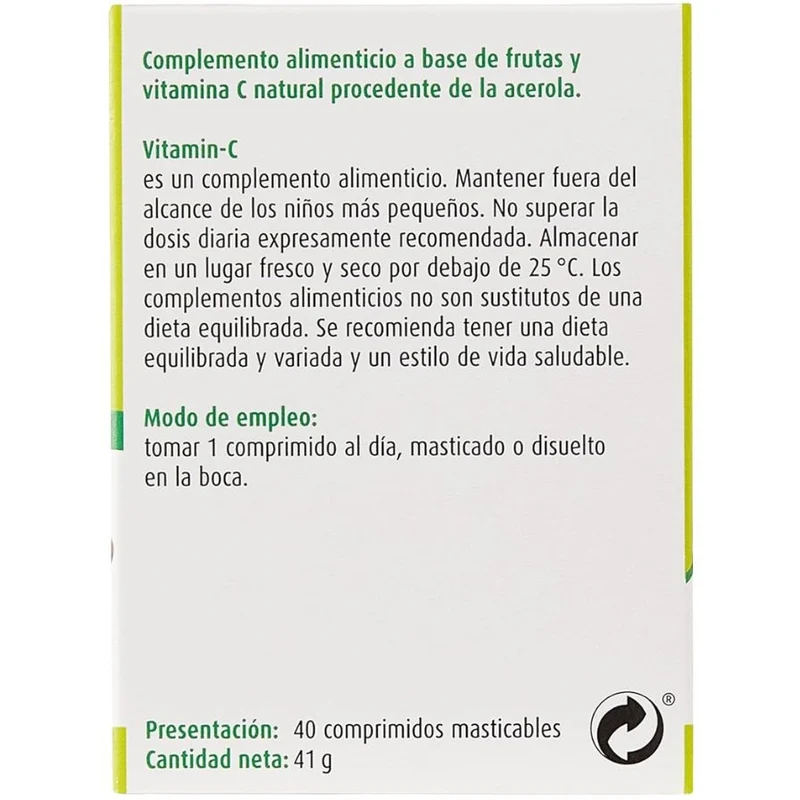 Vitamin-C Natural 40 Comprimidos | A Vogel