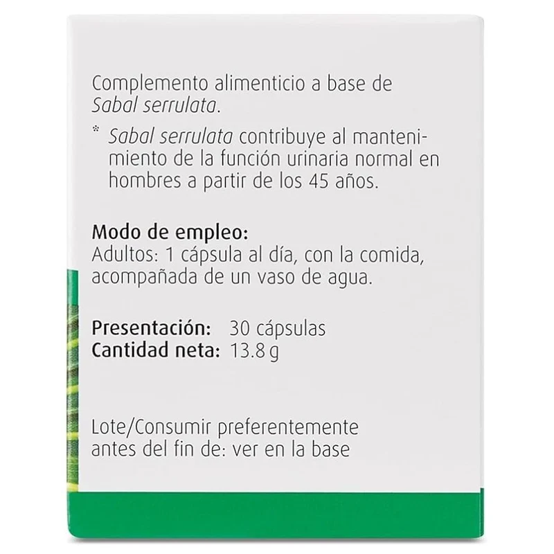 Sabalsan 30 Capsulas | A Vogel