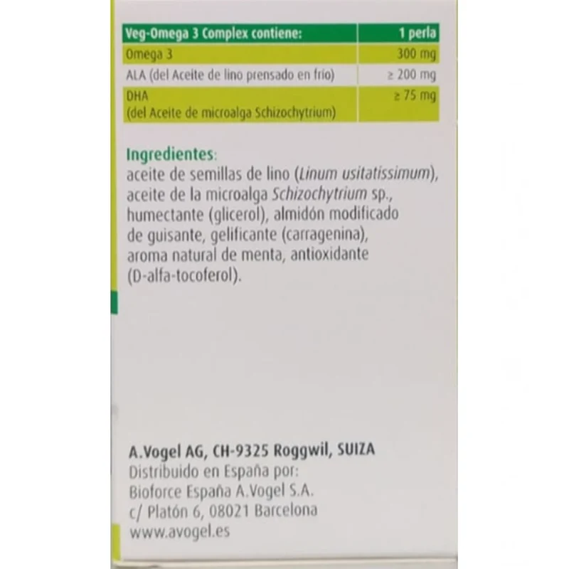Veg-Omega 3 Complex 30 Capsulas | A Vogel