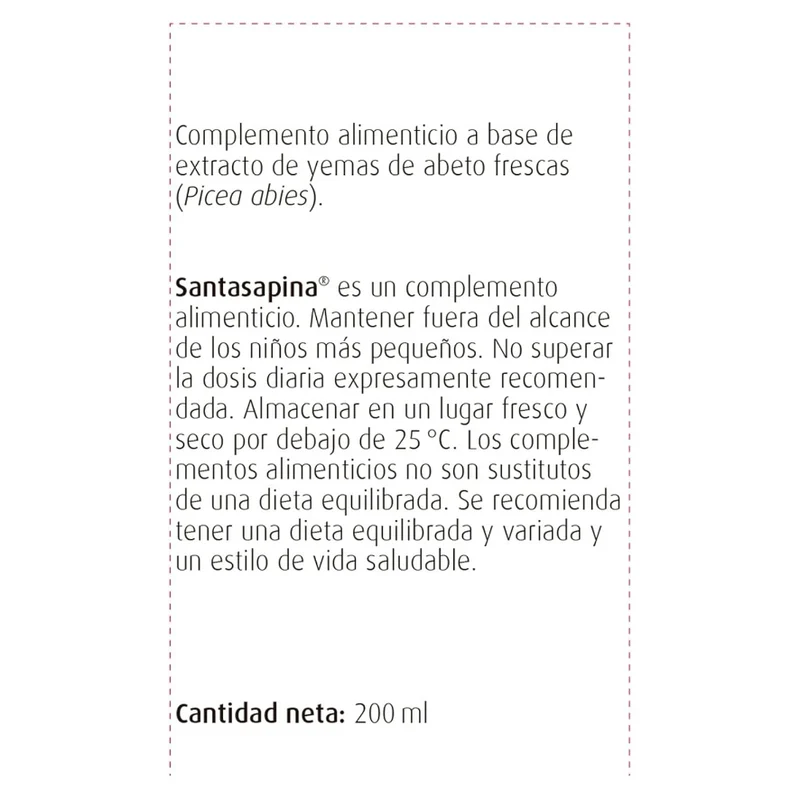 Santasapina Jarabe 200 ml | A Vogel
