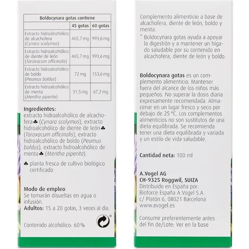 Boldocynara 100 ml | A Vogel