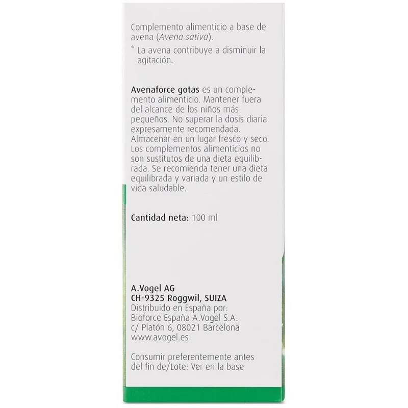 Avenaforce 100 ml | A Vogel