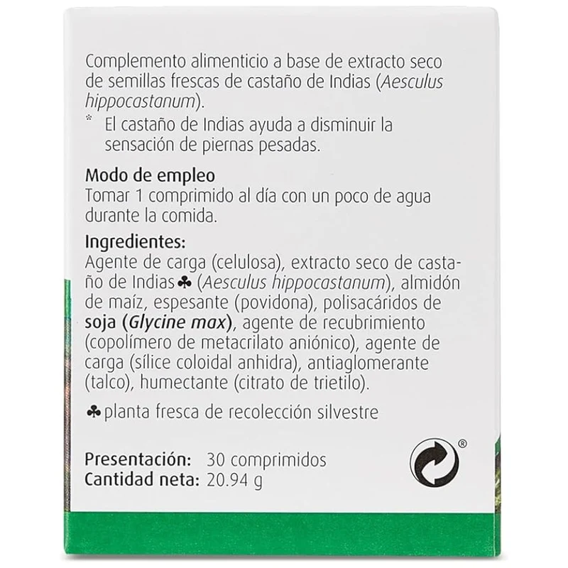 Aesculaforce Forte 30 Capsulas | A Vogel